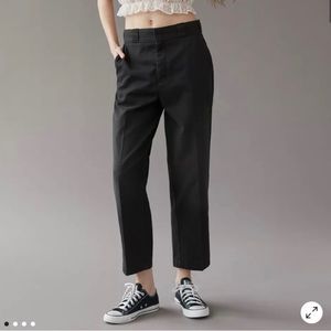 Dickies Urban Outfitters Exclusive High Waisted Black Ankle Pants
